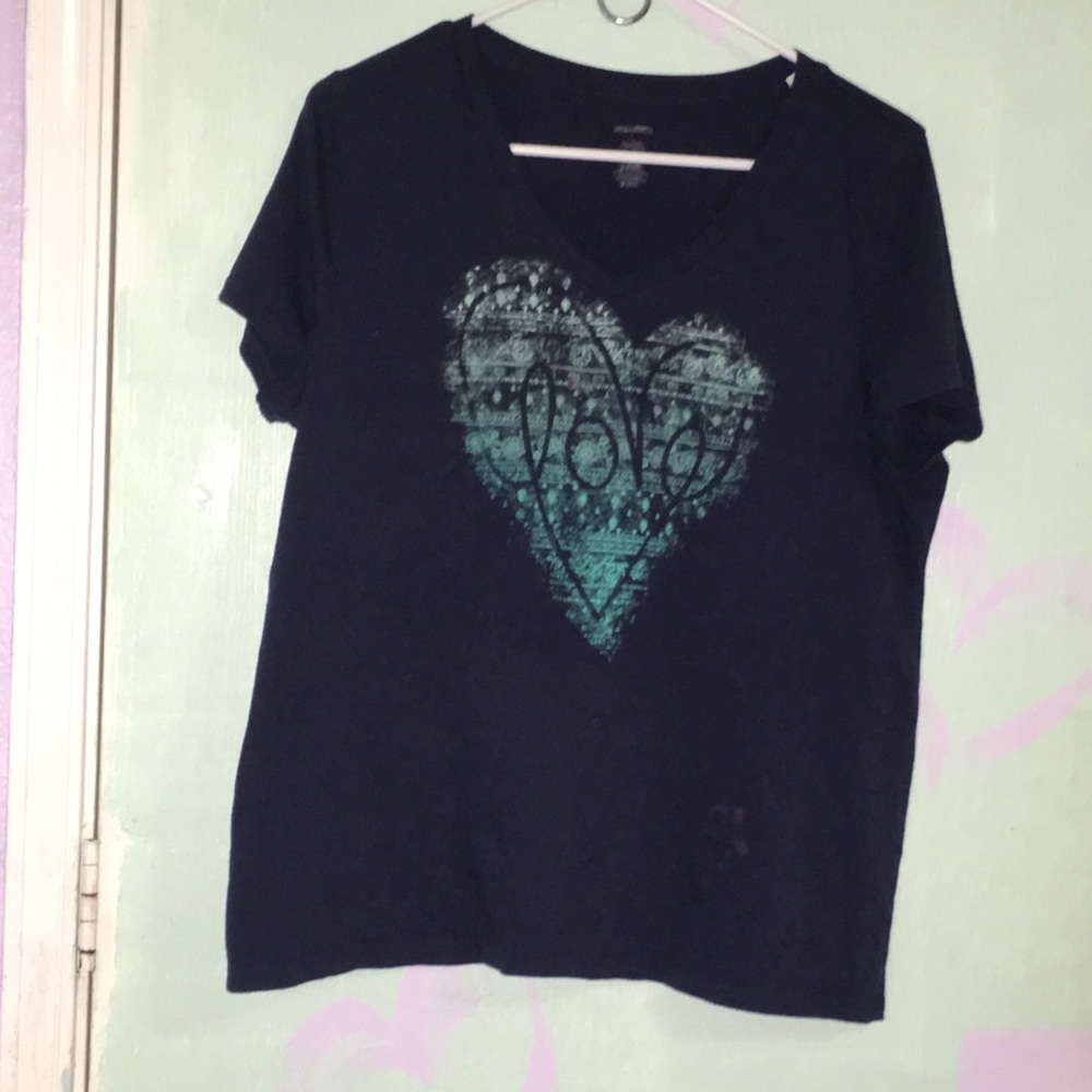Dark Blue PJ Top